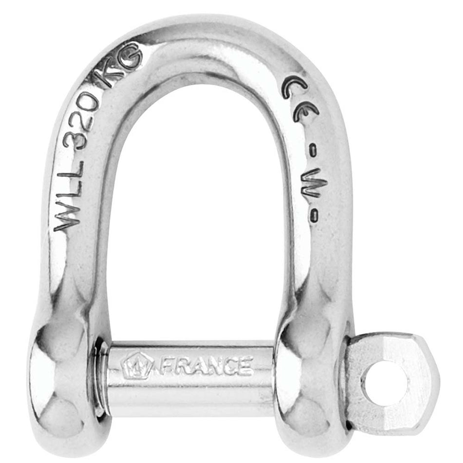 Wichard Self-Locking D Shackle - Diameter 5mm - 3/16" - 93090
