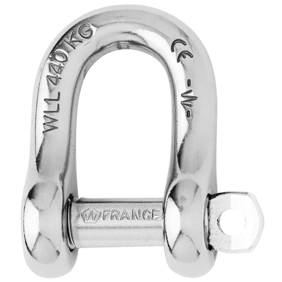 Wichard Marine Captive Pin D Shackle - Part Number 1402 - 5mm Diameter