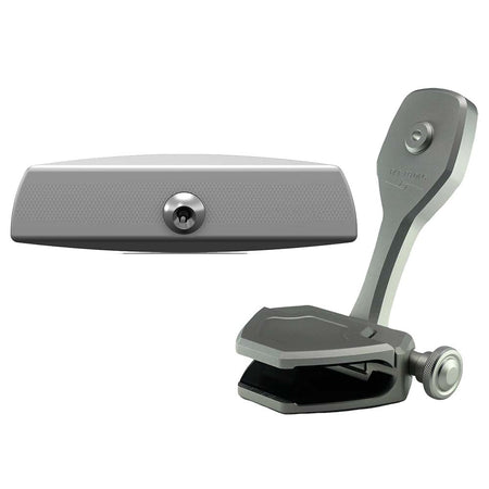 PTM Edge Mirror/Bracket Kit with VR-140 Elite Mirror and ZXR-300 Mount (Titanium Grey)
