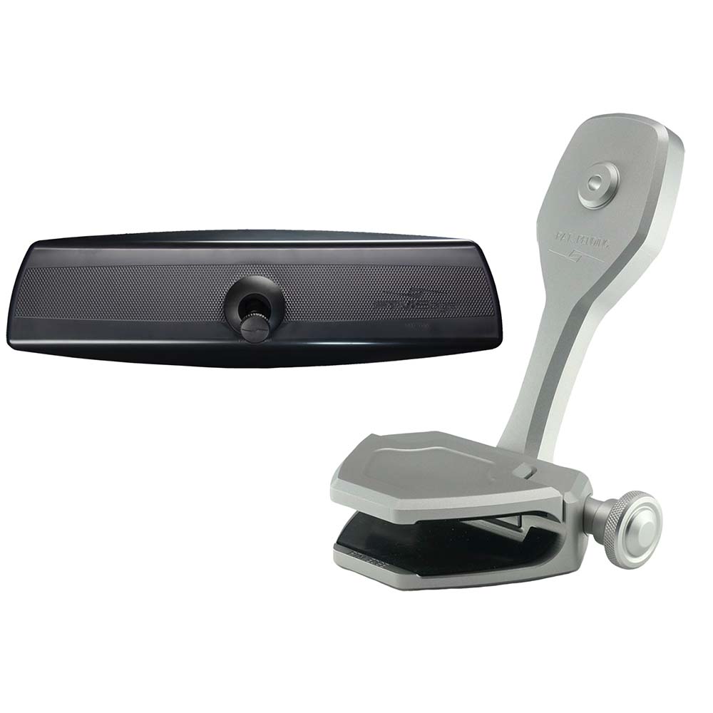PTM Edge VR-140 PRO Mirror & ZXR-300 Bracket Kit (Silver) - P12848-2300TEBCL
