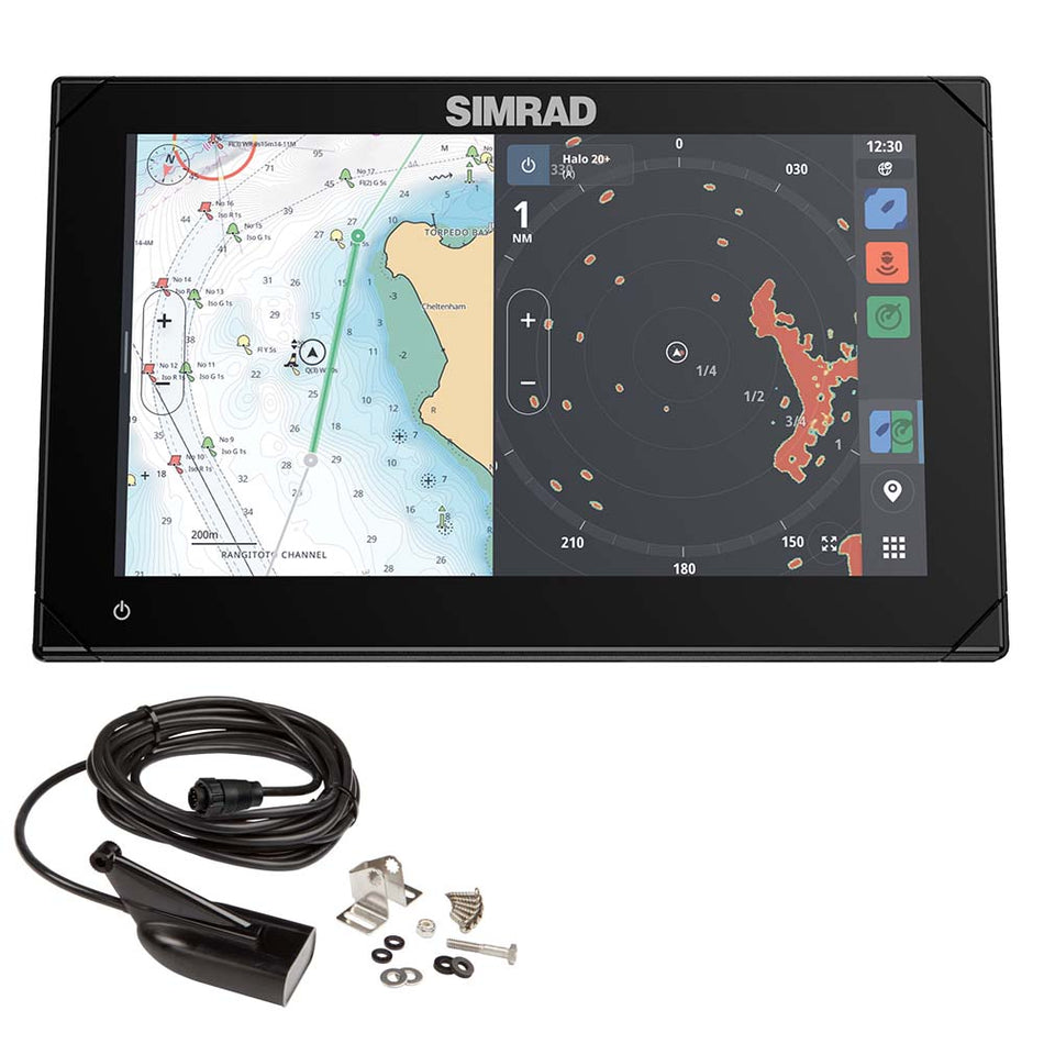 Simrad NSX* 3009 9" Combo Chartplotter & Fishfinder with HDI Transducer