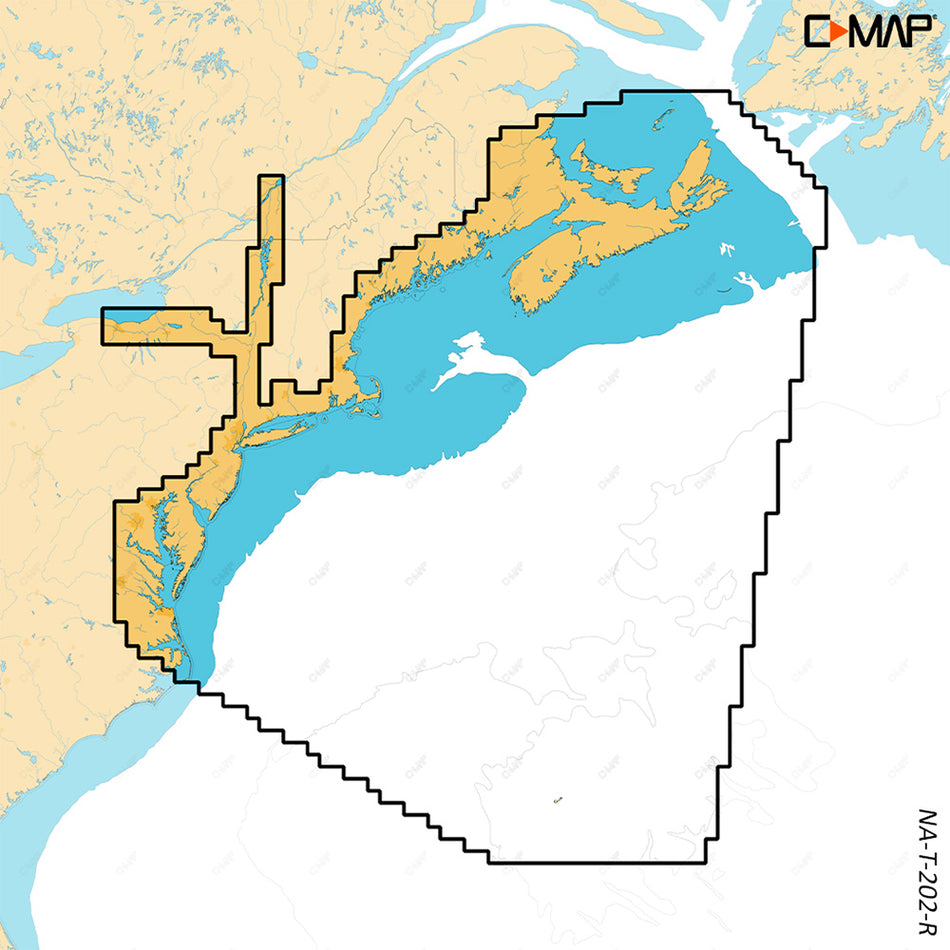 C-MAP REVEAL* X - Nova Scotia to the Chesapeake Bay