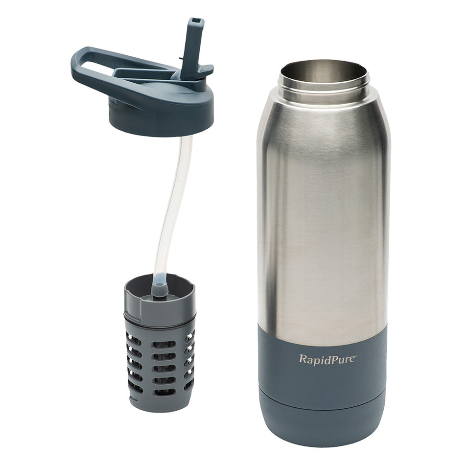 RapidPure Purifier & Insulated Bottle 0160-0124 - Ultimate Water Filtration for Adventures