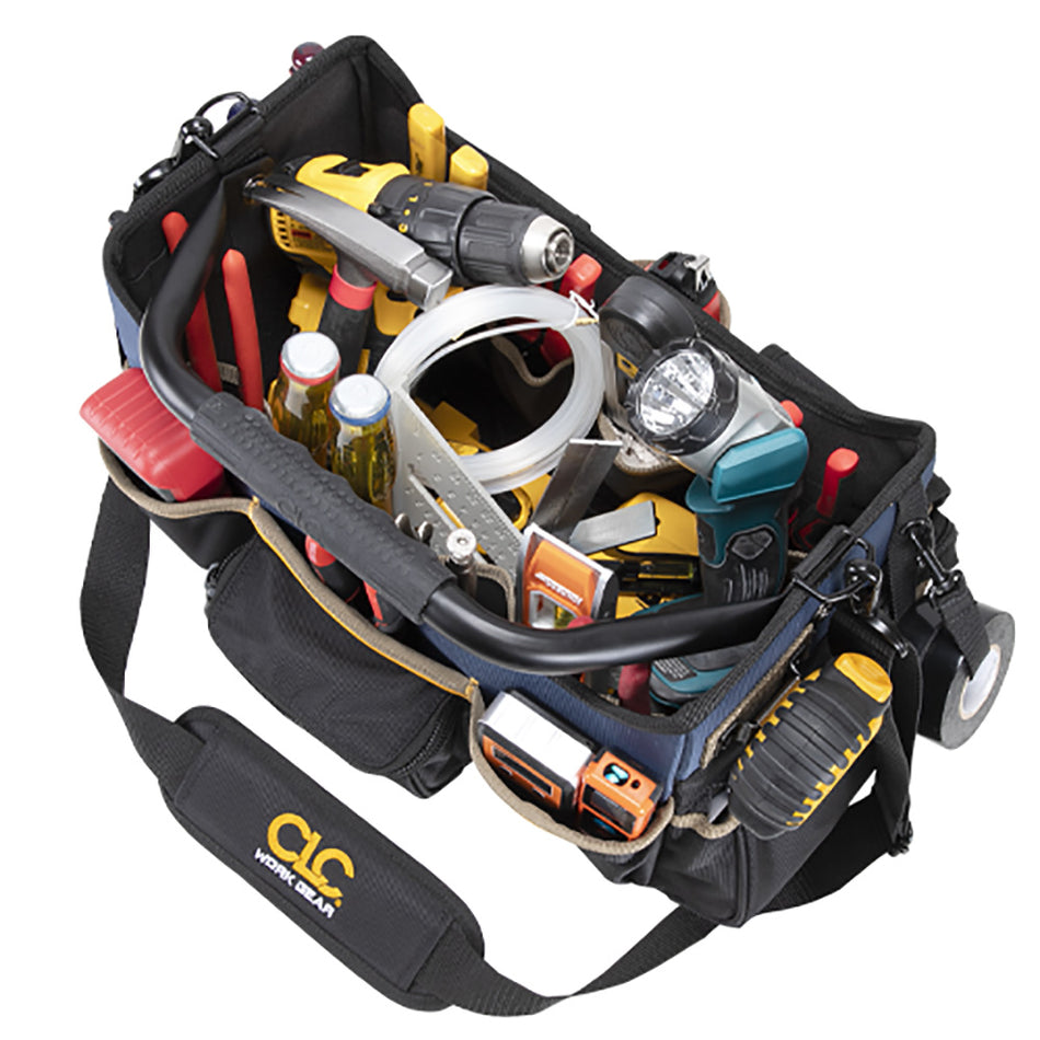 CLC Work Gear PB1580 Open Top Toolbox - 15" Durable Tool Bag