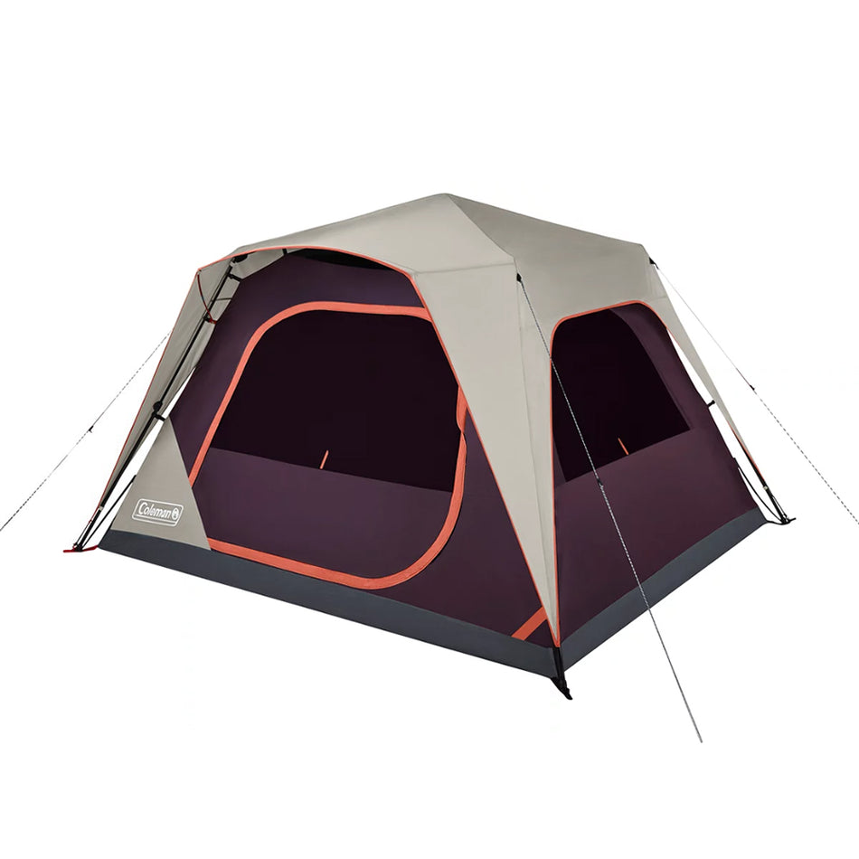 Coleman Skylodge* 6-Person Instant Camping Tent - Blackberry (Part Number: 2000038278)