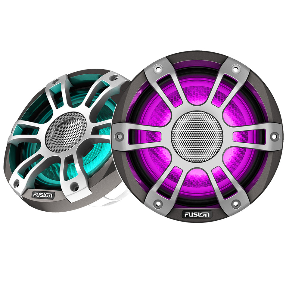 Fusion Signature Series 3i 7.7-inch CRGBW Marine Speakers - Grey