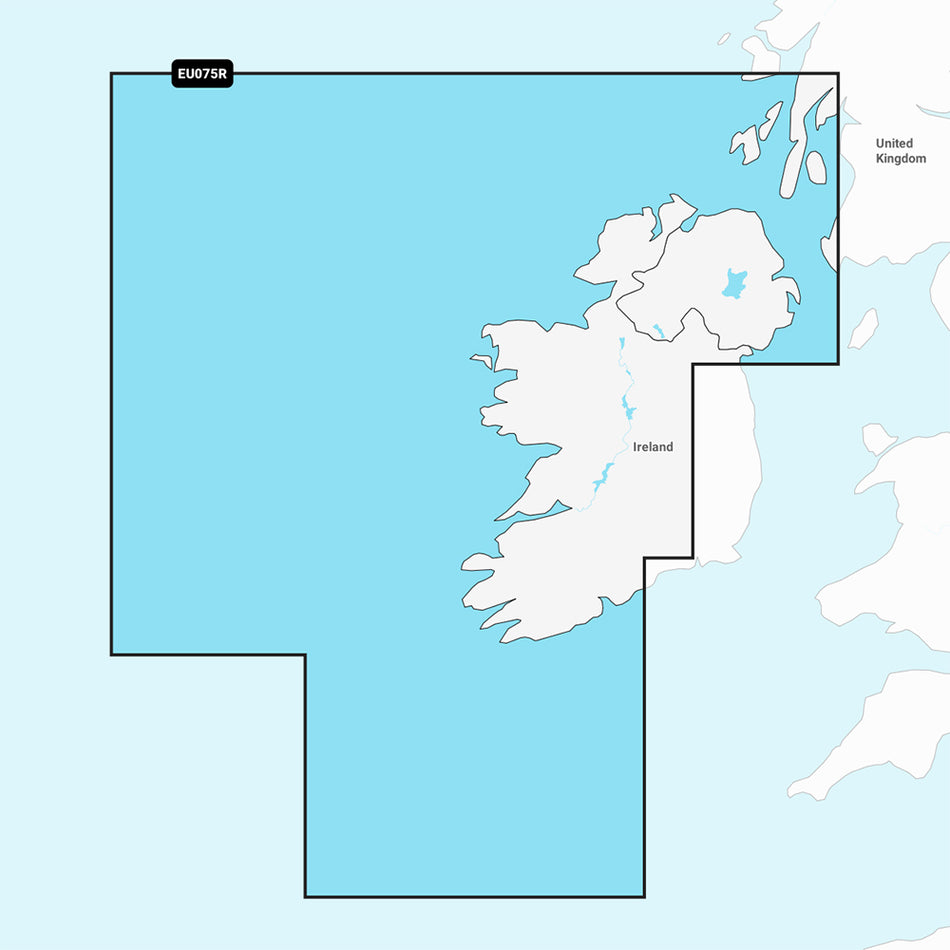 Garmin Navionics+ NSEU075R - Ireland, West Coast Marine Chart