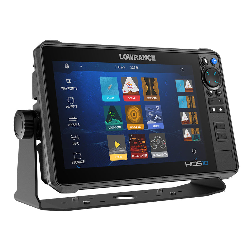 Lowrance HDS PRO 10 - w/ Preloaded C-MAP DISCOVER OnBoard & Active Imaging HD Transducer