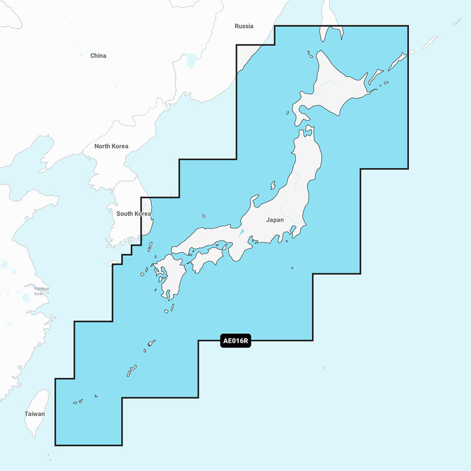 Garmin Navionics Vision+ NVAE016R Marine Chart for Japan - Lakes and Coast