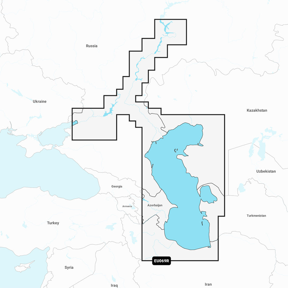 Garmin Navionics Vision+ NVEU069R - Caspian Sea & Lower Volga River Marine Chart