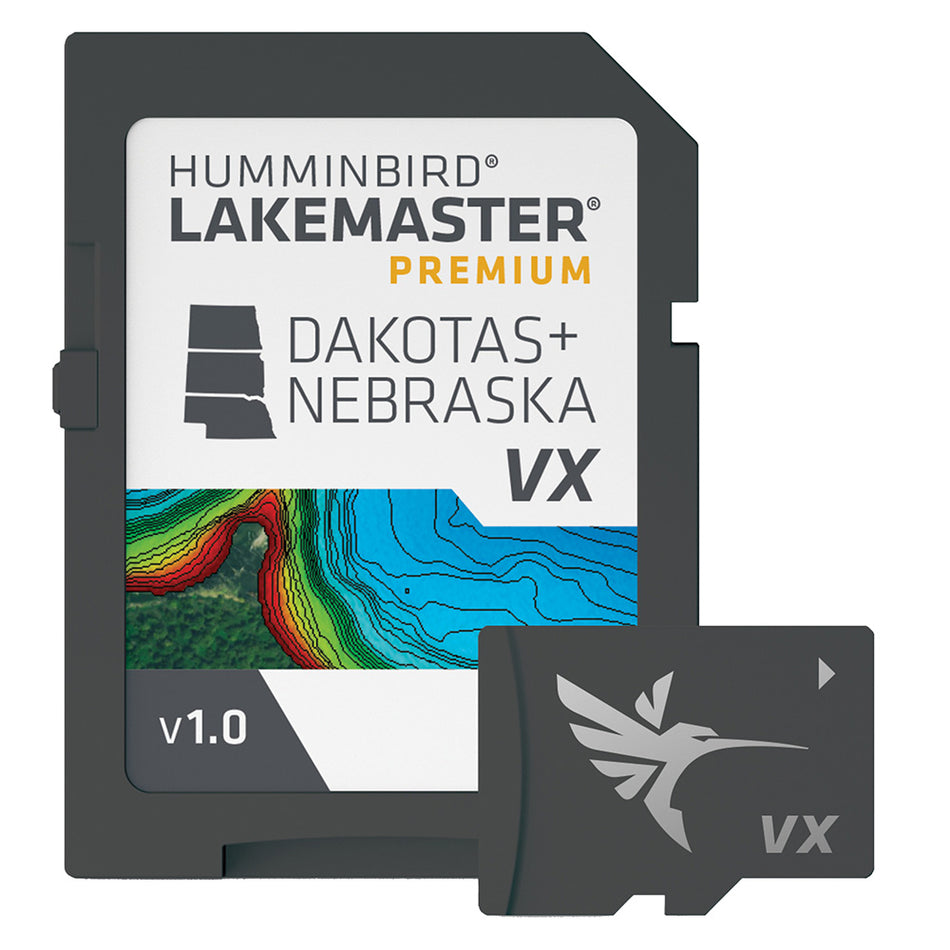 Humminbird Lakemaster Vx Premium Dakotas And Nebraska Microsd