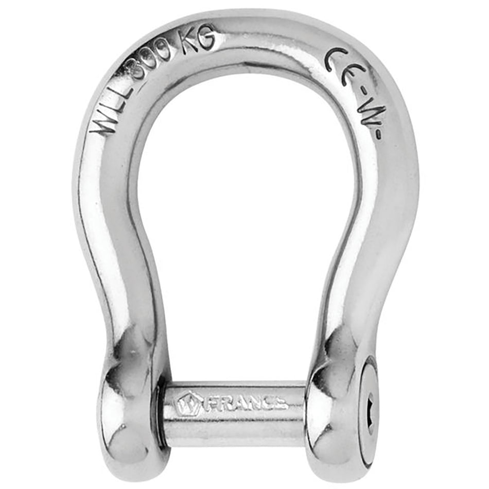 Wichard Marine 1344 Self-Locking Allen Head Pin Bow Shackle - 8mm Diameter