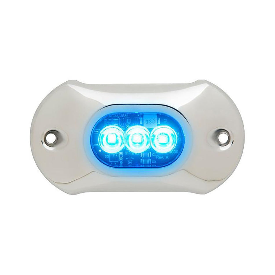 Attwood LightArmor HPX Underwater Light - 3 LED &amp; Blue