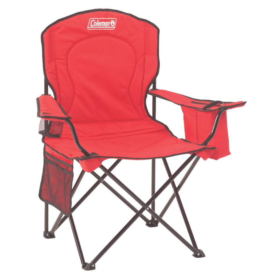 Coleman Cooler Quad Chair - Red (Part Number: 2000035686)