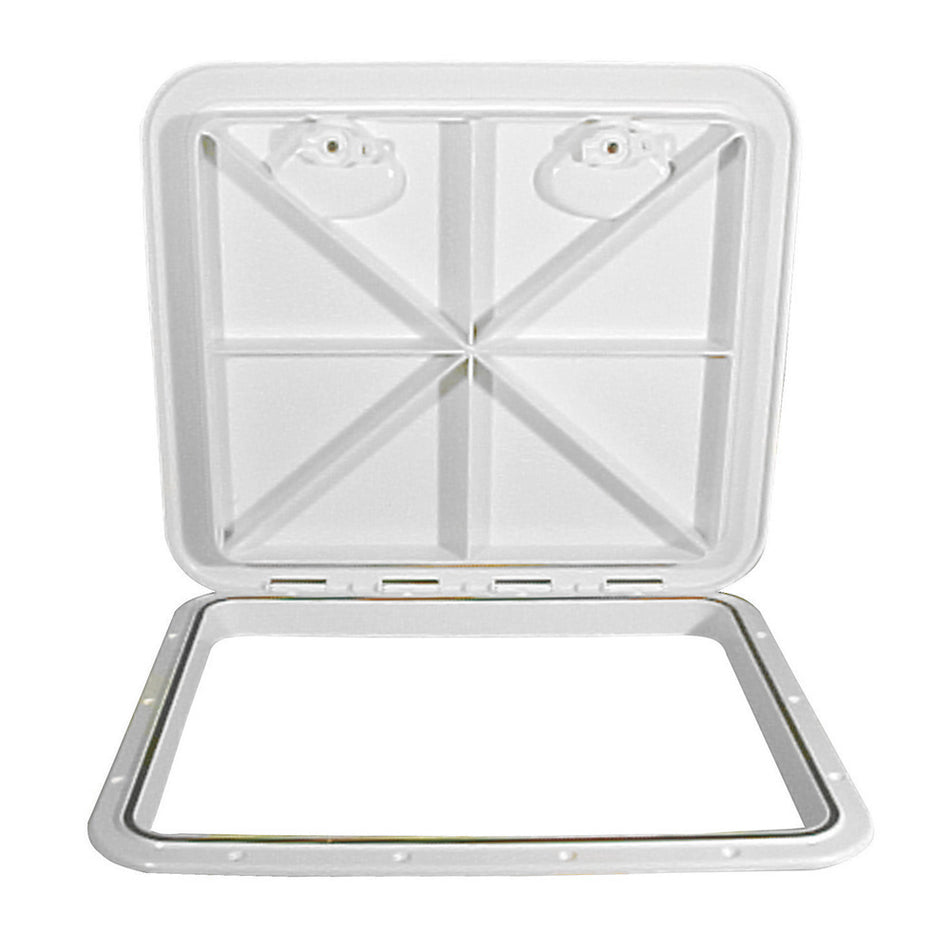 Beckson Marine HT1821AW 18x21 Rectangular Hatch - White ASA
