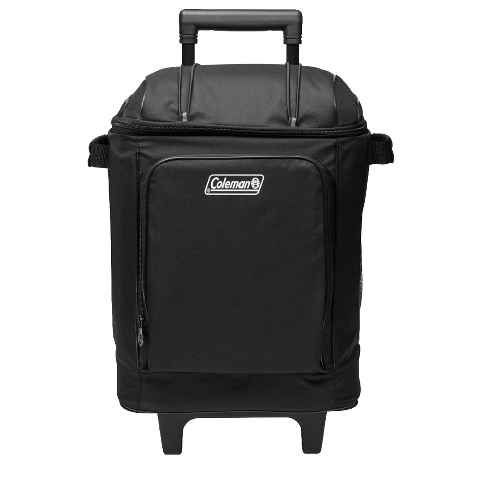 Coleman CHILLER* 42-Can Soft-Sided Portable Cooler w/Wheels - Black