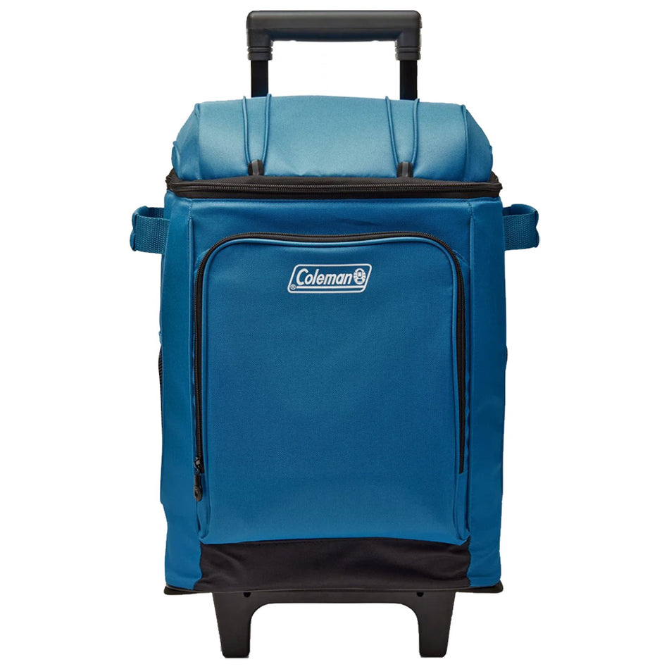 Coleman CHILLER* 42-Can Soft-Sided Portable Cooler w/Wheels - Deep Ocean