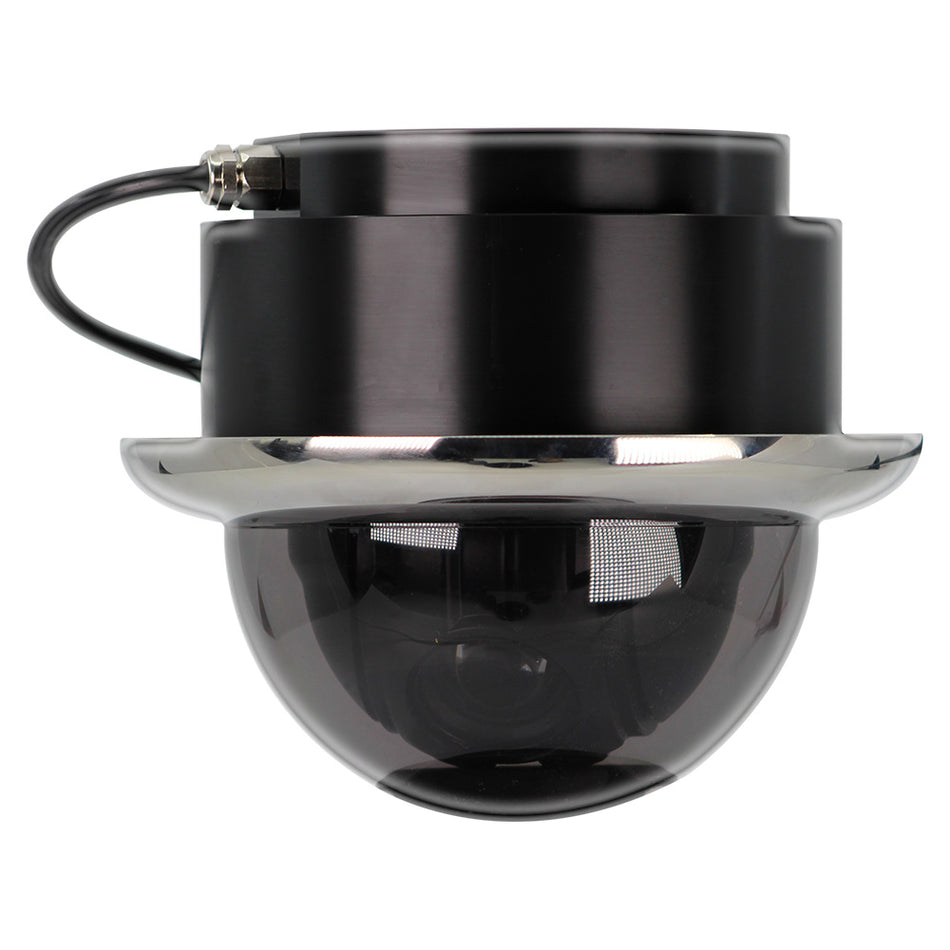 Iris Innovations IRIS4106 Miniature Marine PTZ Dome Camera - Stainless Bezel, Hi-Def Ethernet IP, 10x Digital Zoom