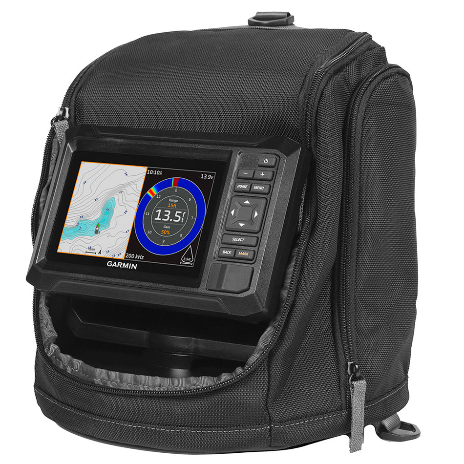 Garmin ECHOMAP* UHD2 Keyed 5" cv Ice Fishing Bundle - Part 99856