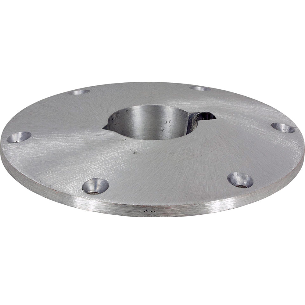 Springfield Marine Taper-Lock 9-Inch Diameter Satin Base - High-Strength Aluminum Mounting Solution