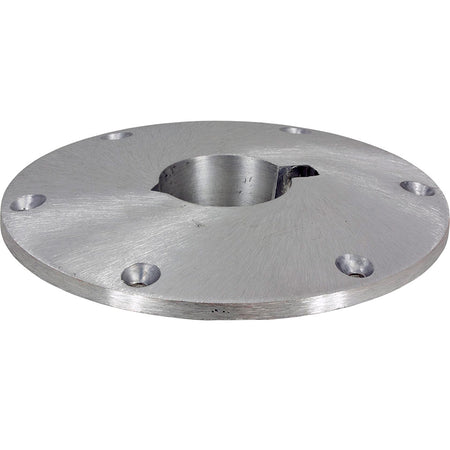 Springfield Marine Taper-Lock 9-Inch Diameter Satin Base - High-Strength Aluminum Mounting Solution