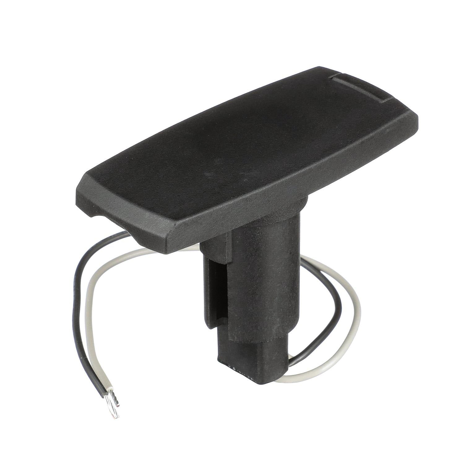 Attwood 910T Series Rectangle Base 2-Pin Black Composite Cover