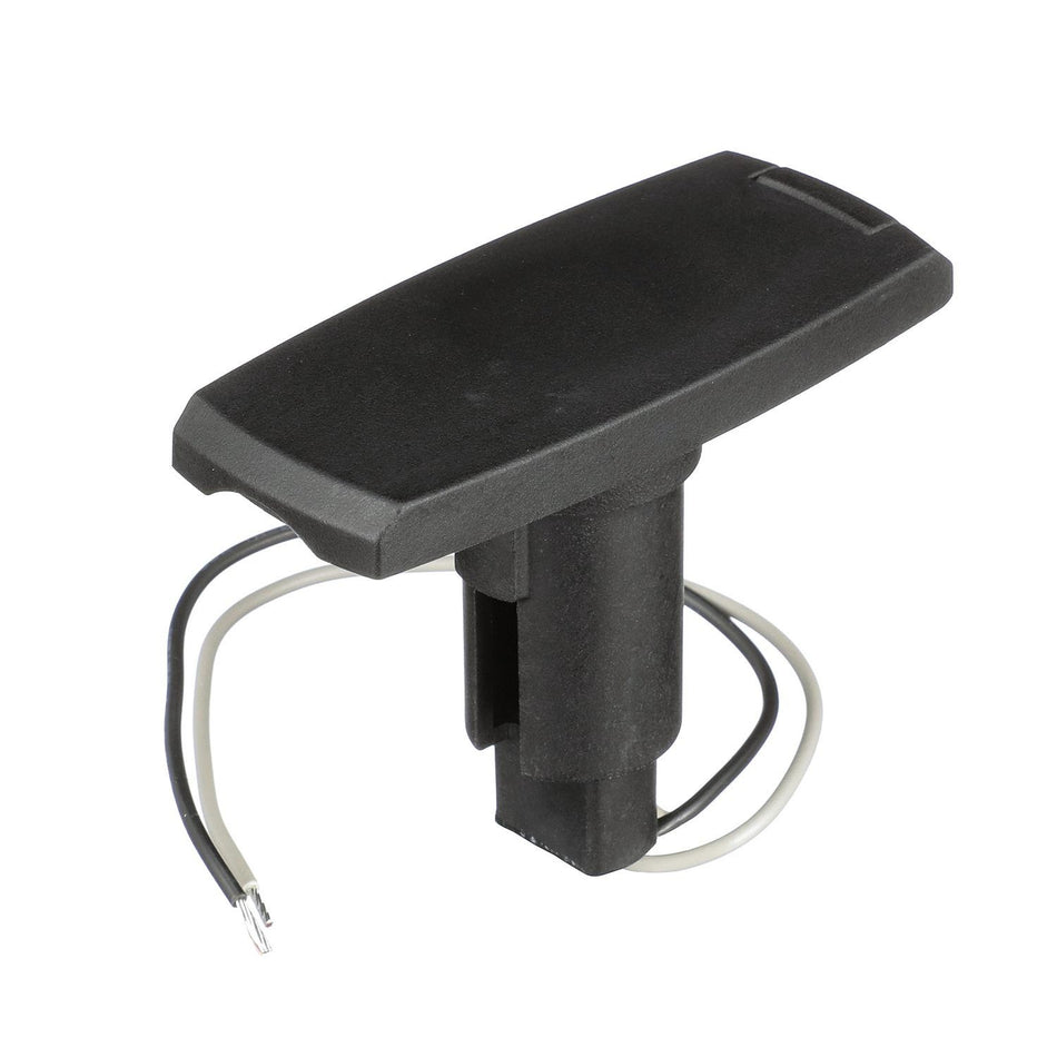 Attwood 910T Series Rectangle Base 2-Pin Black Composite Cover