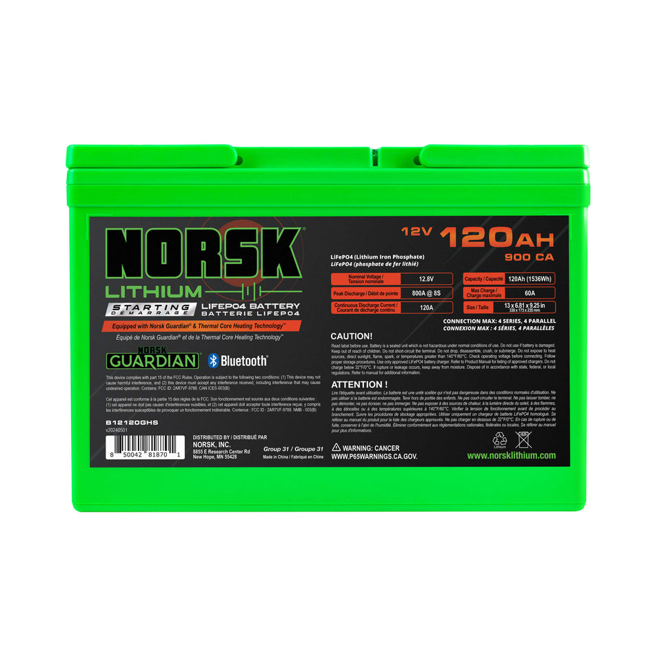Odyssey Battery PC1200T Marine Deep Cycle Battery - ODSAGM42LA by Odyssey - ODSAGM42LA