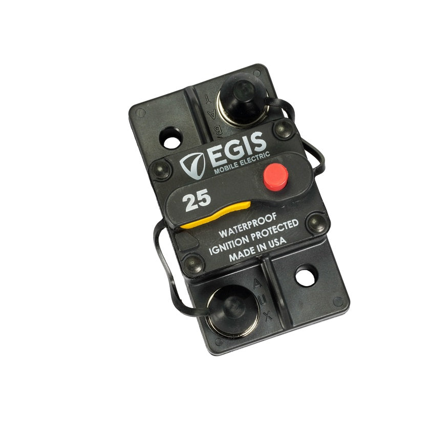 Egis Mobile Electronics 285-Series 25 Amp Circuit Breaker Surface Mount - Part 4703-025