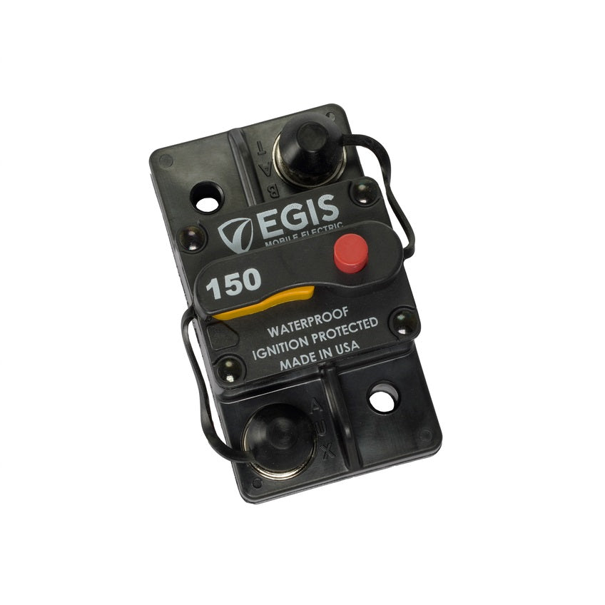 Egis Mobile Electronics 285-Series 150 Amp Circuit Breaker Surface Mount - Part 4703-150