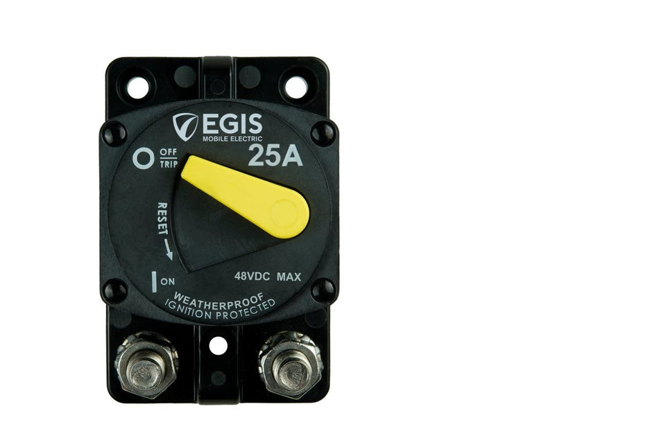 Egis Mobile Electronics 87-Series 25 Amp Circuit Breaker Surface Mount - Part 4704-025