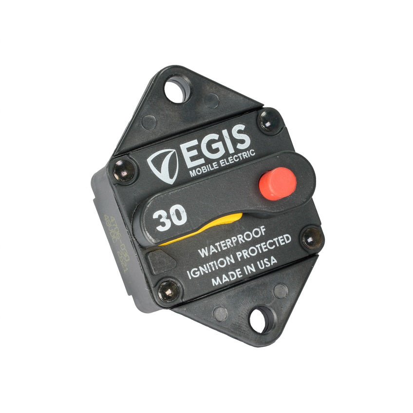 Egis Mobile Electronics 285-Series 30 Amp Circuit Breaker Panel Mount - Part 4706-030