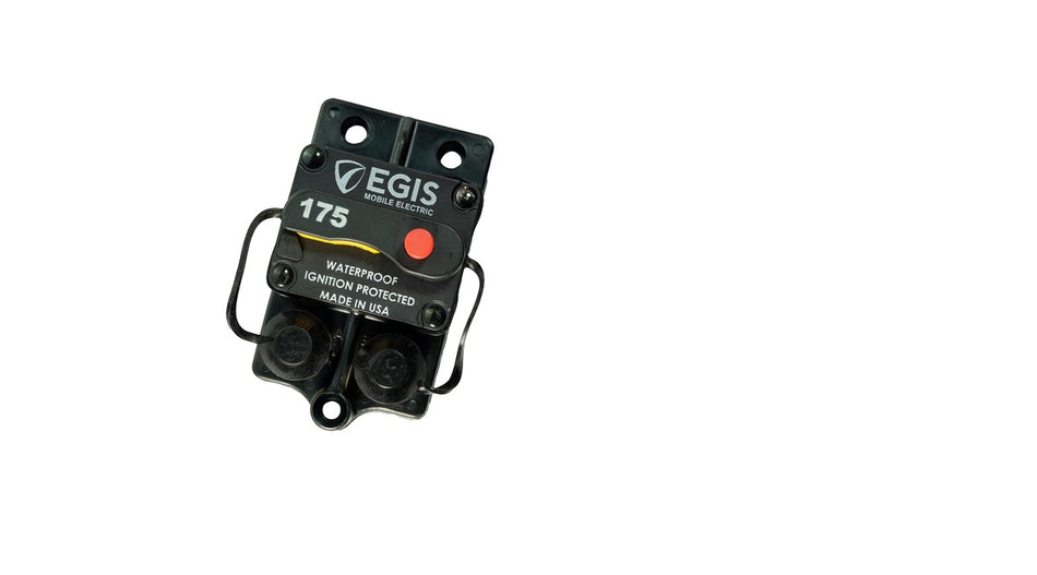 Egis Mobile Electronics 285-Series 175 Amp Circuit Breaker Surface Mount - Part Number 4709-175