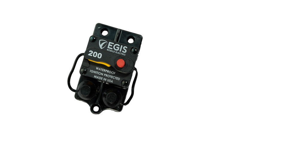 Egis Mobile Electronics 285-Series 200 Amp Circuit Breaker Surface Mount - Part 4709-200