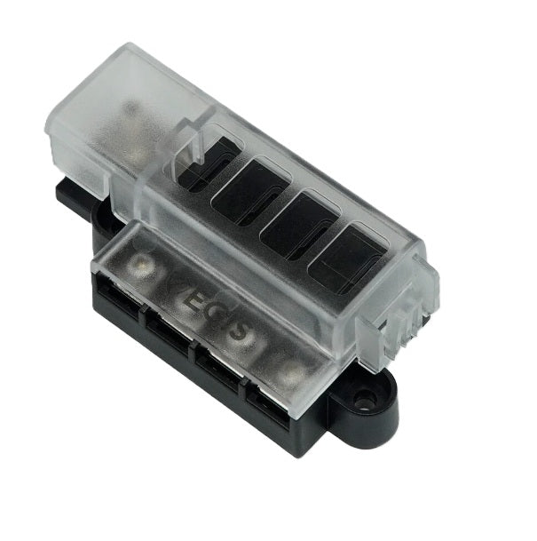 Egis Mobile Electronics EGIS RT Fuse Block 4 Circuit with Cover