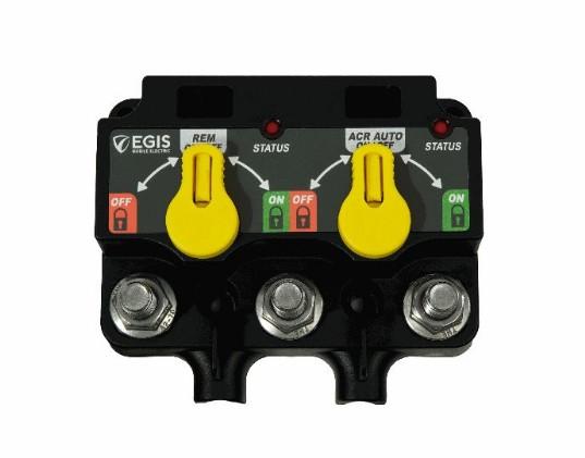 Egis Mobile Electronics 8520-1350 XD Dual Flex2 Automatic Charging Relay with Knobs