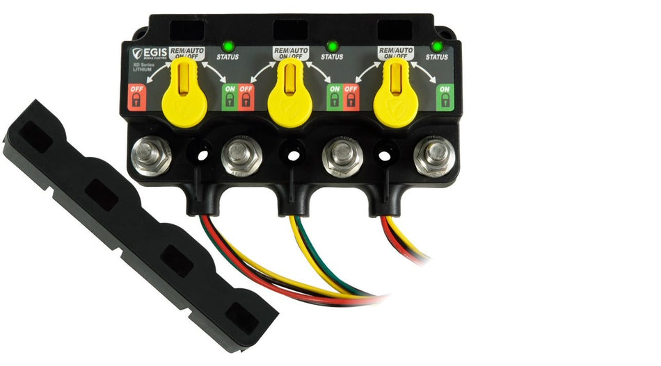 Egis Mobile Electronics 8530-1350 XD Triple Flex Automatic Charging Relay with Knobs