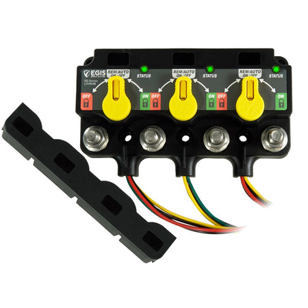 Egis Mobile Electronics EGIS XD Triple Flex 2 Relay/ACR with Knobs - Compact Multi-Battery Management Solution