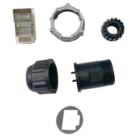 Furuno WRJ-FIN-CON Waterproof RJ45 Field Connector * Weatherproof Marine Ethernet Cable Connection