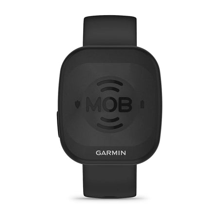 Garmin MOB Tag with Black Quick Release Band * Personal Safety Wearable