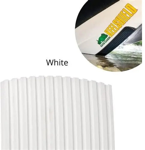 Gator Guard Keelshield 4ft White - Durable Boat Keel Protection with Easy DIY Installation