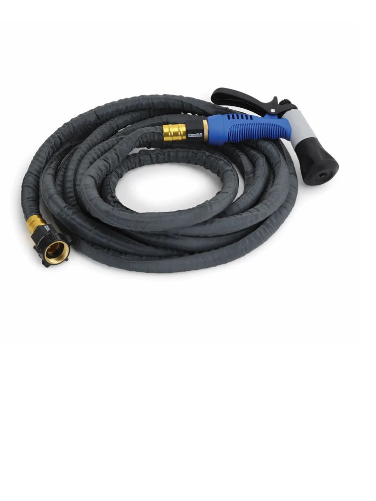 HoseCoil Stainlees Steel Pro 20ft Gray Hose Kit