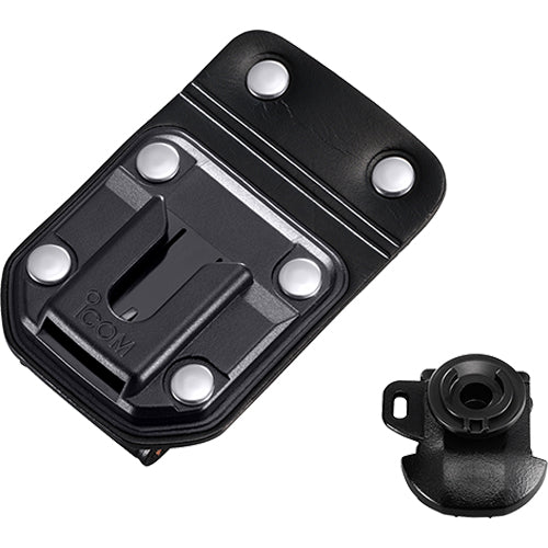 Icom MB96N Swivel Belt Hanger for MBB3 Belt Clip - Durable Leather Mount