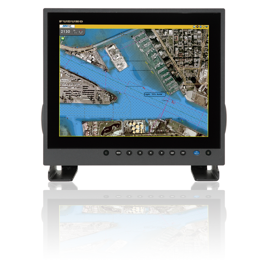 Furuno Mu150hd Lcd Display 15"" Color Lcd Monitor Shown With Opitional Bracket
