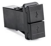 Dual Port USB 2.0 Charger Square D - AP10020