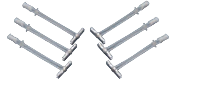 TOGGLE BOLT ANCHR  6 PK