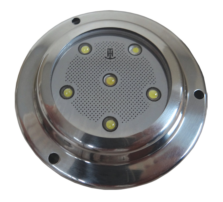 Round U/w Blue LED W/ SS Bezel - LED39061DP