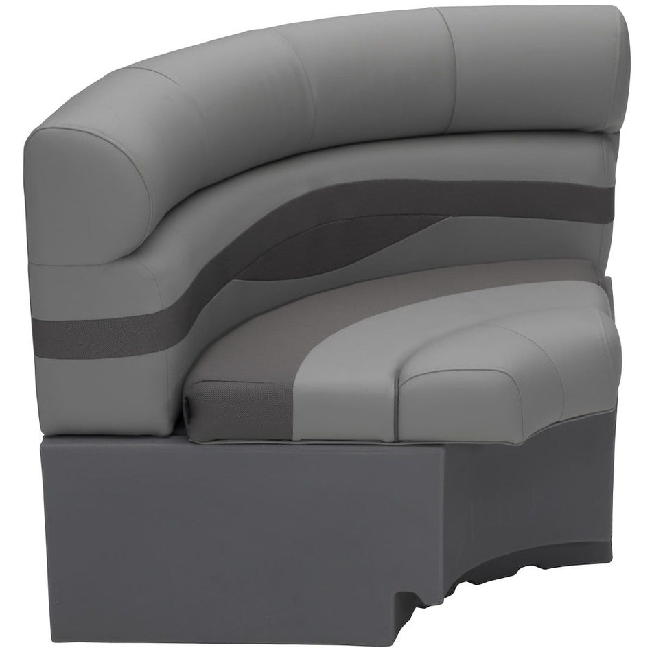 32X32 30' Radius Corner Charcoal - 803556