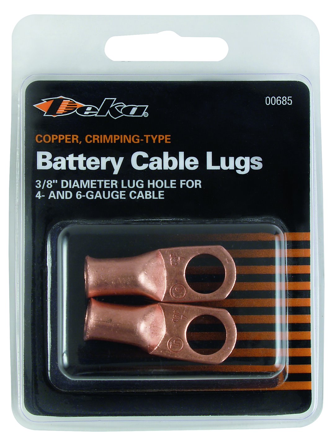 Lug Copr 4 & 6 GA 3/8 ST - 00685