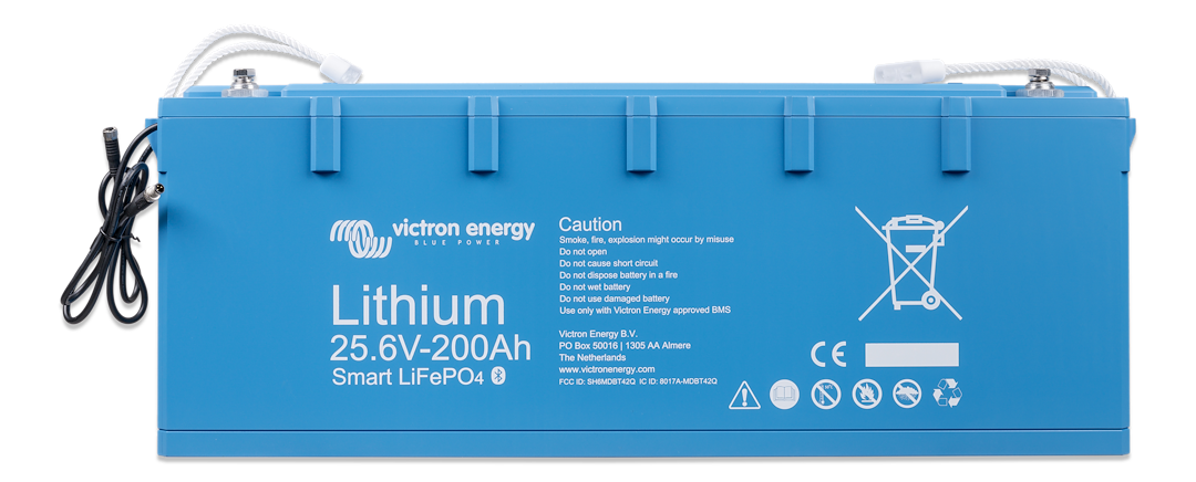 Victron Energy BAT5241206 25.6V 200Ah Smart Lithium Iron Phosphate Battery
